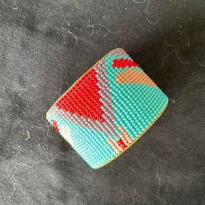 Noonday beaded cuff. Very cute for summer!